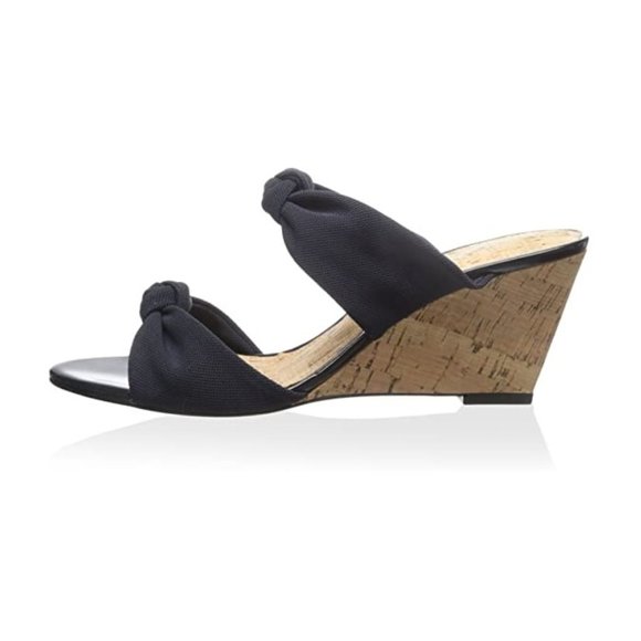 Donald J Pliner Pela Women's Knotted Wedge Slider - Picture 3 of 4